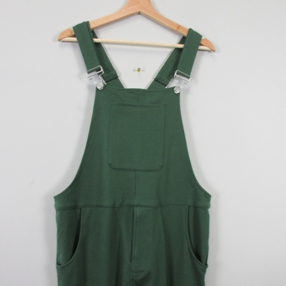 The Great Fantastic Swoveralls Jumpsuit Oragnic Overalls Bib Women S Green 502 - Picture 8 of 14